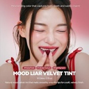 Lilybyred Mood Liar Velvet Tint | Korean Moody Matte Lip Stain, Creamy Velvet Texture, Blurring Soft-Focus Effect, Highly Pigmented, Smudge-Proof, Lon