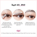 ETUDE My Lash Serum 0.3fl.oz (9g) 23AD | Easy and Comfortable Daily Eyelashes Serum with Biotin | Appearance of Longer  Thicker Looking Lashes  Lash C