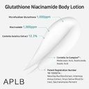 APLB Glutathione Niacinamide Body Lotion 300 Ml