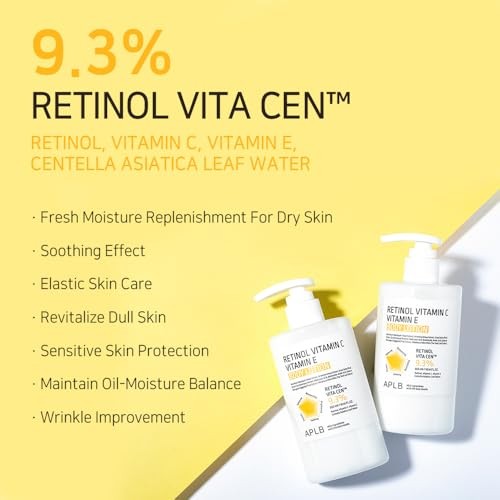 APLB Retinol Vitamin C Vitamin E Body Lotion 300 Ml