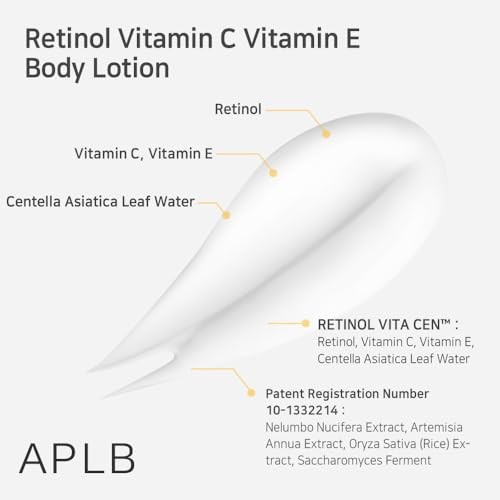 APLB Retinol Vitamin C Vitamin E Body Lotion 300 Ml