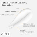 APLB Retinol Vitamin C Vitamin E Body Lotion 300 Ml