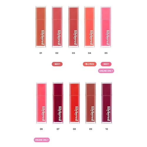Lilybyred Bloody Liar Coating Tint - Newly Released(07 Daring Cherry)
