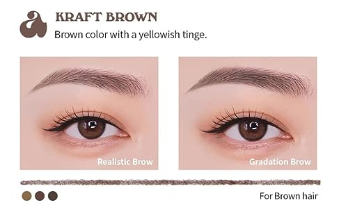 Unleashia - Shaper Defining Eyebrow Pencil - 0.025g - No.2 Kraft Brown