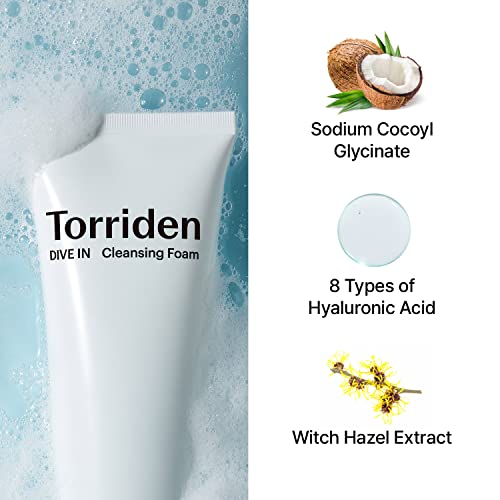 TORRIDEN Dive-in Low Molecular Hyaluronic Acid Cleansing Foam (150ml)