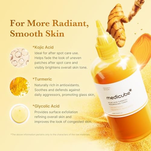 Medicube Kojic Acid Turmeric Resurfacing Toner (250ml)