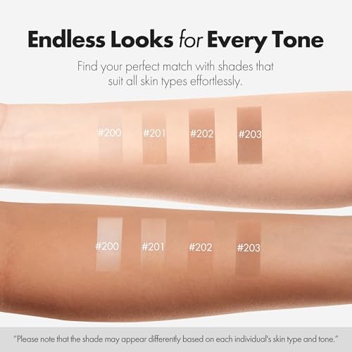 ELROEL Blanc Cover Cream Stick V White - Korean Color-Changing Foundation Stick with Volufiline - Medium to Full Coverage Dewy Finish Base Makeup - Du