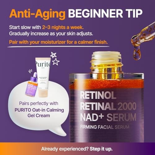 Purito SEOUL - Retinol Retinal 2000 NAD+ Serum - 30ml