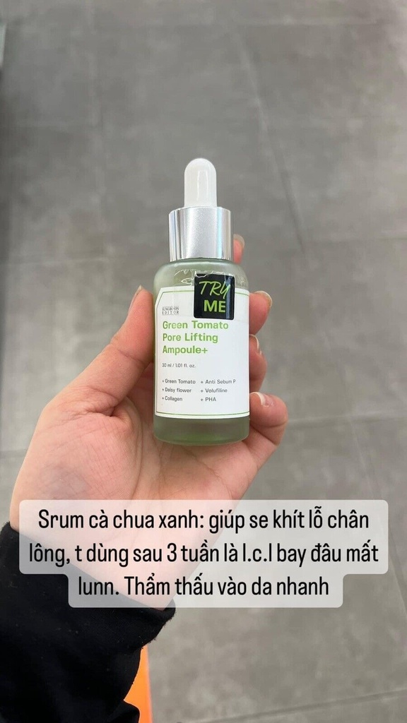 Sungboon Editor Green Tomato Pore Lifting Ampoule 30 Ml