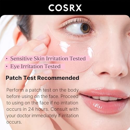 Cosrx the Peptide Collagen Hydrogel Eye Patch 60 Pcs