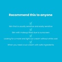 Debenhams Unisex Bio Watery Sun Cream SPF50+ Pa++++ | Size: 50ml