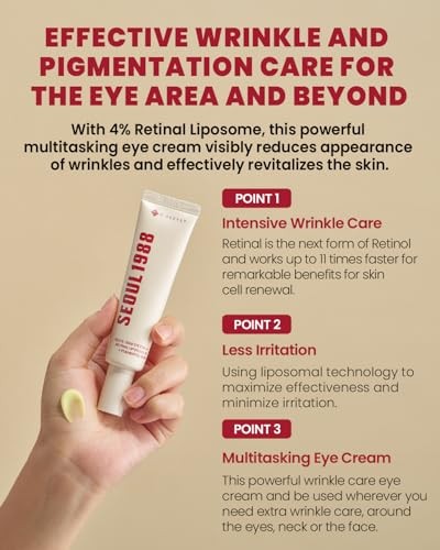 KSECRET - SEOUL 1988 Eye Cream : Retinal Liposome 4% + Fermented Bean - 30ml