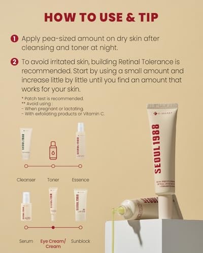 KSECRET - SEOUL 1988 Eye Cream : Retinal Liposome 4% + Fermented Bean - 30ml