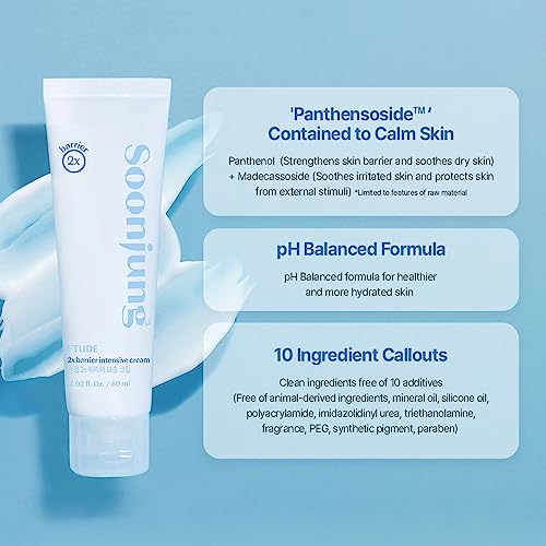 ETUDE - Soonjung 2x Barrier Intensive Cream 60ml