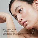 Hince True Dimension Radiance Balm 10g - Natural Shimmer Glow Face Highlighter Stick Glow Balm Korean Blush Transparent Color Skin Tone Slim Fitting T