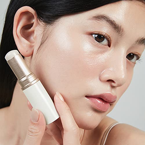 Hince True Dimension Radiance Balm 10g - Natural Shimmer Glow Face Highlighter Stick Glow Balm Korean Blush Transparent Color Skin Tone Slim Fitting T