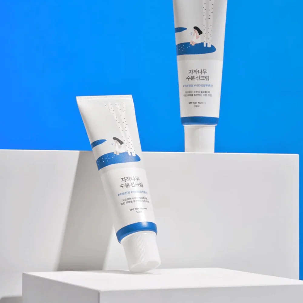 [birch-juice-moisturizing-sunscreen] Round Lab - Birch Juice Moisturizing Sun Cream SPF50+ PA++++ 50ml