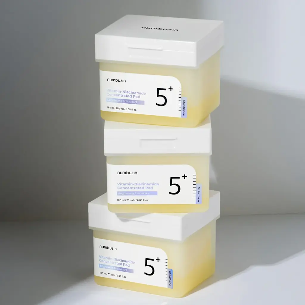 Numbuzin - Vitamin -Niacinamide Concentrated Toner Pads