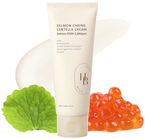 [Pdrn Salmon] HEVEBLUE Salmon Caring Centella Cream - Salmon PDRN, Salmon 100ml