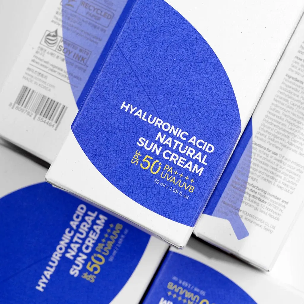 Isntree - Hyaluronic Acid Natural Sun Cream Protector solar mineral SPF50+ PA++++ - 50ml