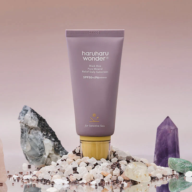 haruharu wonder - Black Rice Pure Mineral Relief Daily Sunscreen SPF50+ PA++++ - 50ml