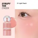 Peripera - Syrupy Tok Cheek - 9g - 01 Light Peach