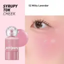 Peripera - Syrupy Tok Cheek - 9g - 02 Milky Lavender
