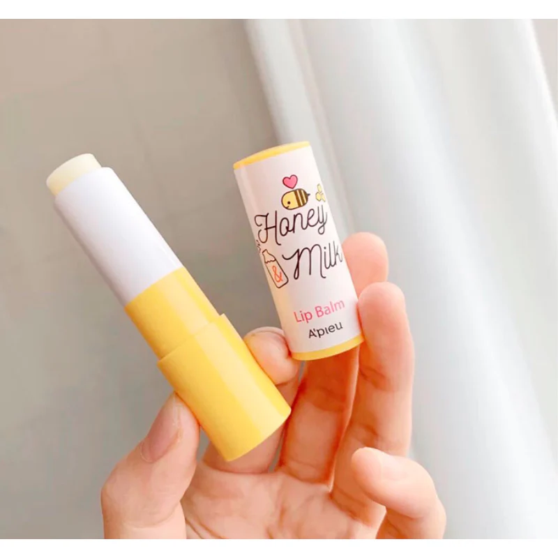 A'PIEU - Honey & Milk Lip Balm - 3.3g