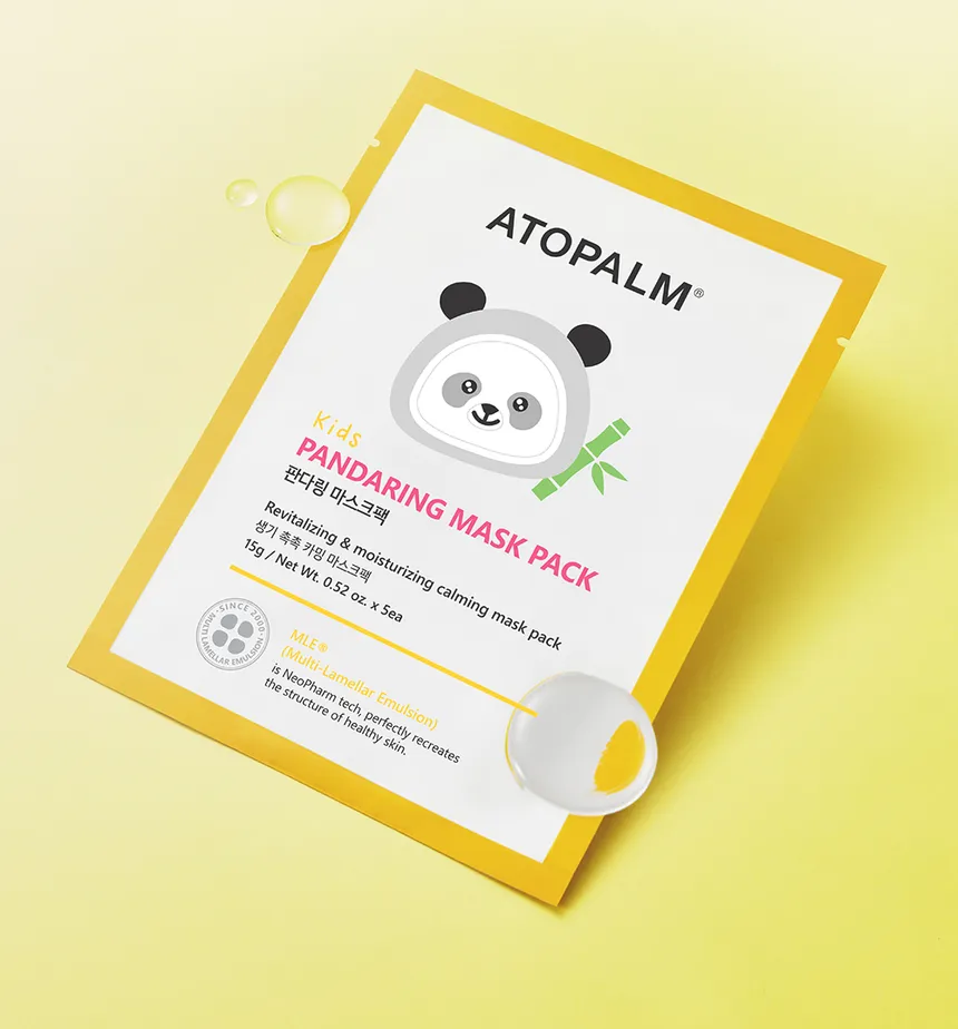 ATOPALM - Kids Panda Mask Pack 15g X 1 Sheet