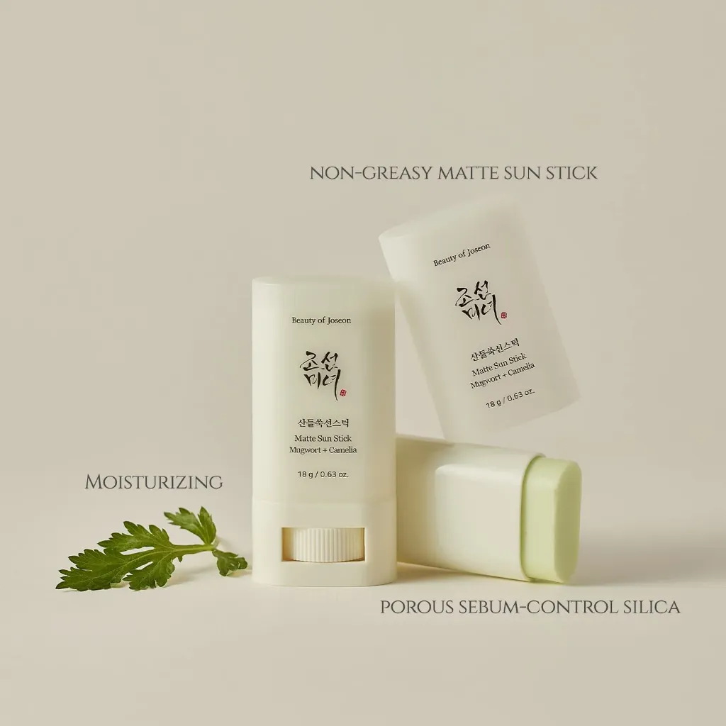 BEAUTY of JOSEON - Matte Sun Stick : Mugwort + Camelia SPF50 PA++++ - 18g
