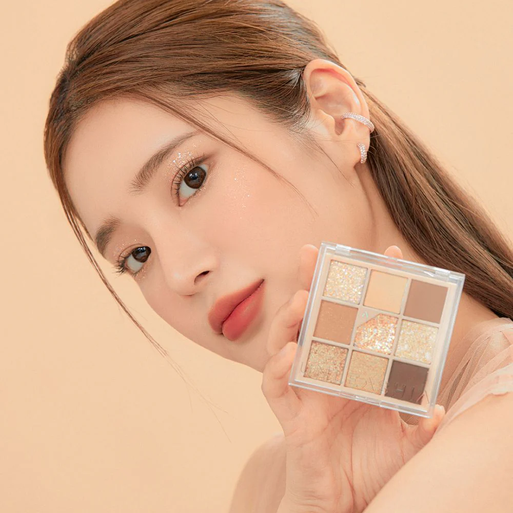 Unleashia - Glitterpedia Eyeshadow Palette, No.2 All of Brown, 0.28 Oz