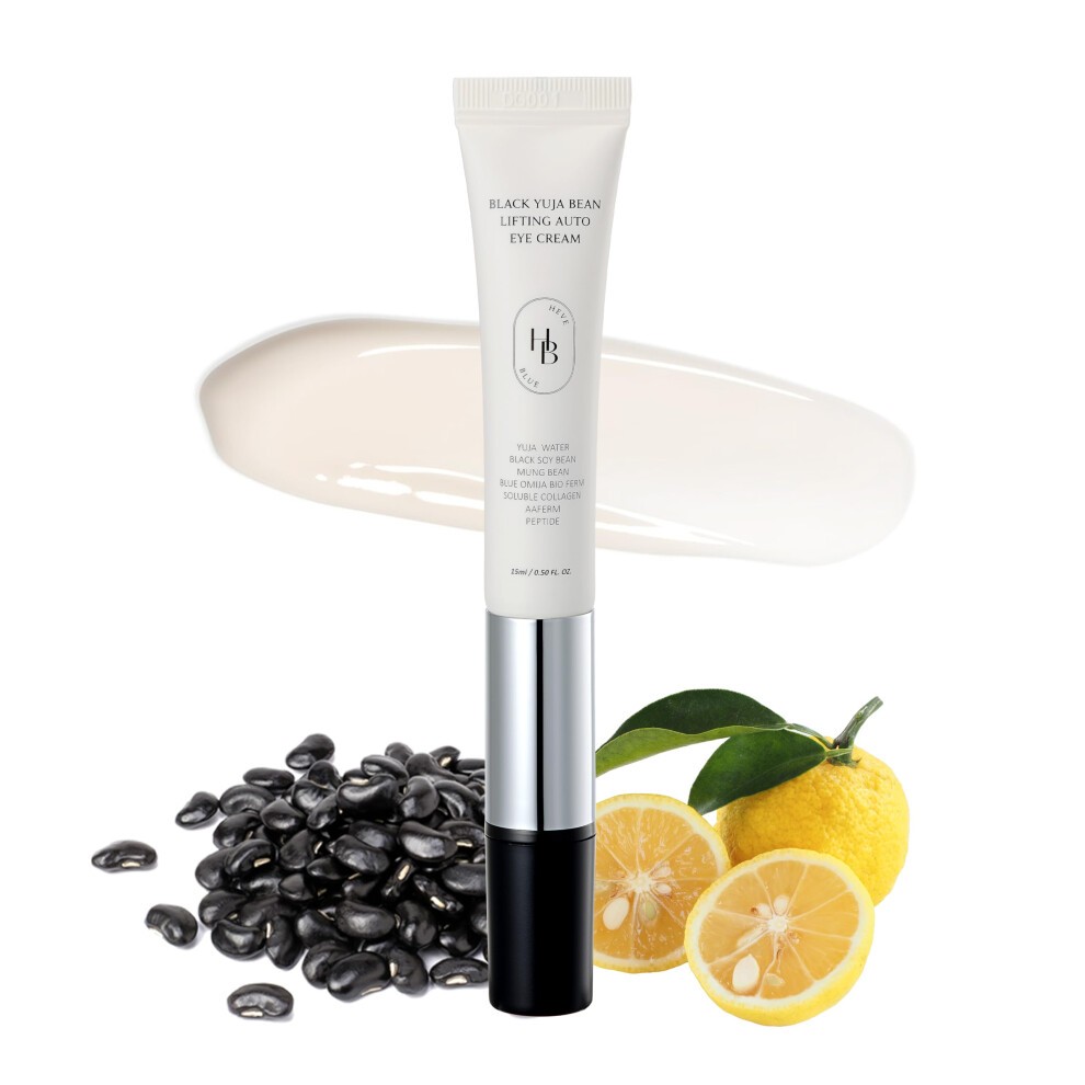 HEVEBLUE - Black Yuja Bean Lifting Auto Eye Cream - 15ml