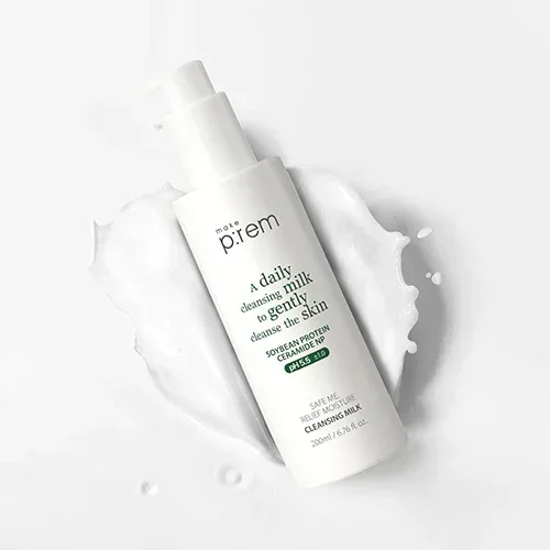 Make P:rem - Safe Me. Relief Moisture Cleansing Milk 6.76 Fl Oz (200 Ml)