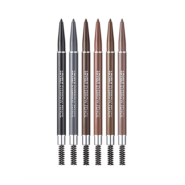 Tonymoly - Lovely Eyebrow Pencil #02 Gray